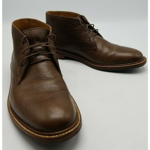 Cole Haan Other - Cole Haan Barron Brown Leather Chukka Boots Men's Size 10.5 M C22941 Very Clean!